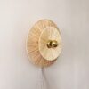Applique murale LED en rotin style grande fleur – Image 3