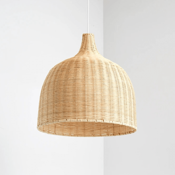 Abat Jour Effet Osier Style Lanterne Chinoise