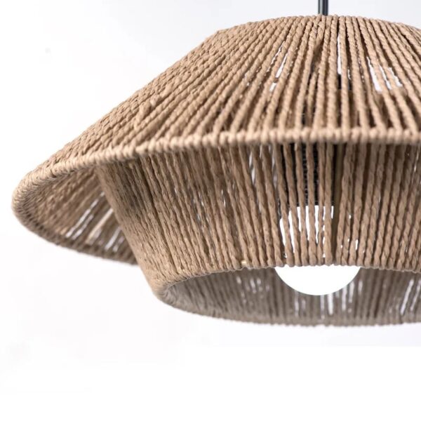 Abat Jour de Style Vintage en Papier – Image 2