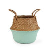 Cache pot en Rotin fait à la main style Boho – Image 5