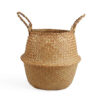 Cache pot en Rotin fait à la main style Boho – Image 4