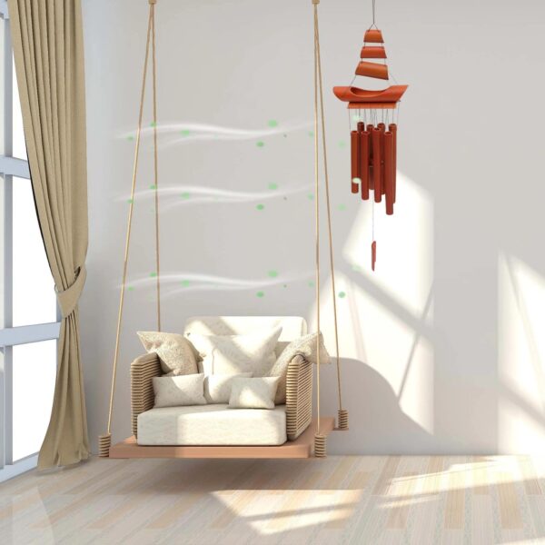 Carillon Bambou à Vent de Style Décoratif et Créatif – Image 3