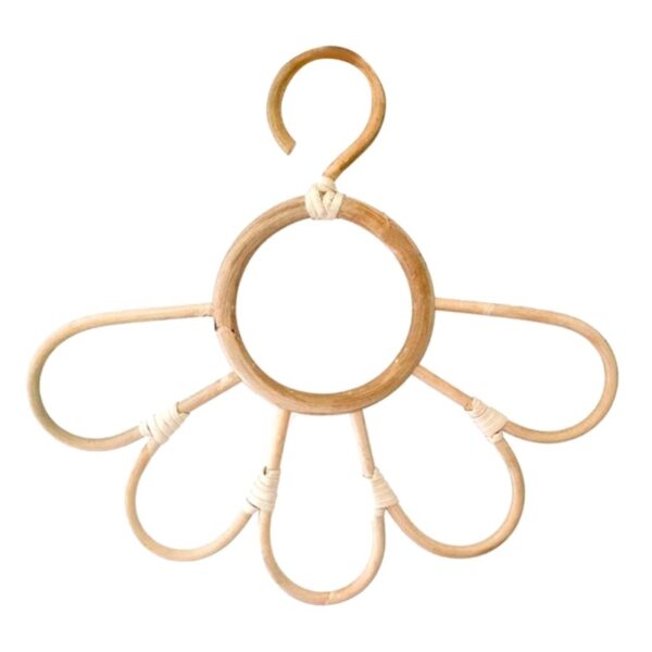 Cintre tournesol en rotin pour enfant