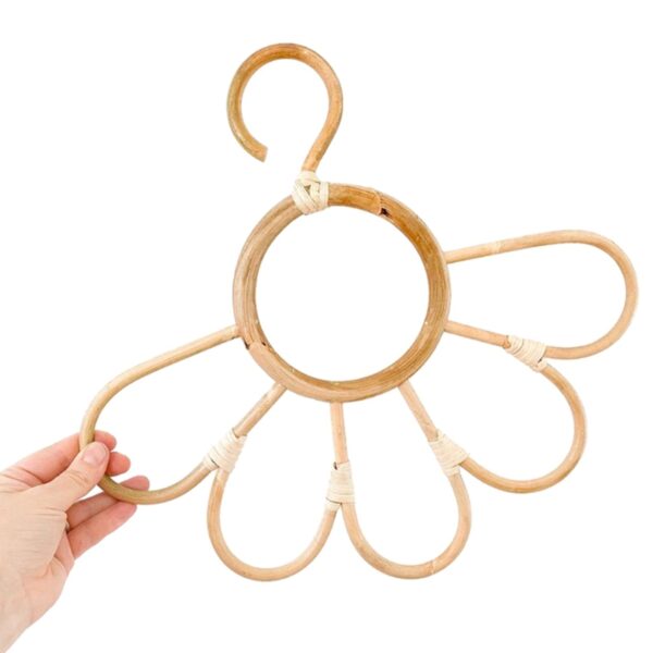 Cintre tournesol en rotin pour enfant – Image 2