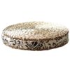 Coussin circulaire à motifs