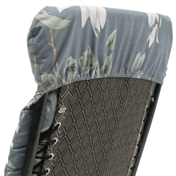 Coussin Transat Rotin Pliable avec Motif Floral – Image 3
