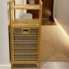 Étagère Bambou Pratique avec Panier Intégré – Image 3