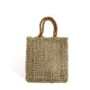 Grand sac fourre-tout d'été en paille pour femmes