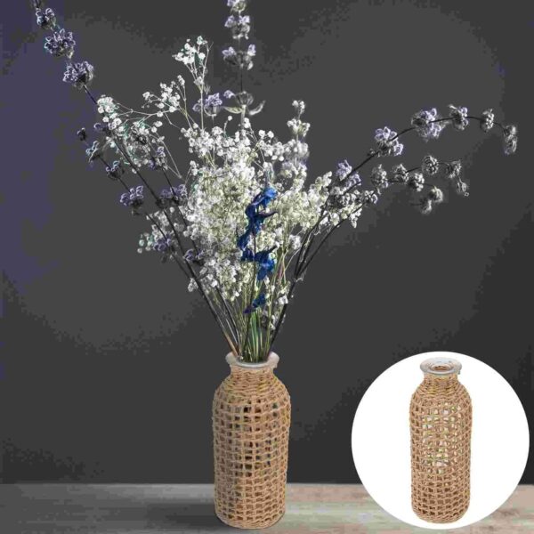Grand Vase en Osier Artisanal et Décoratif – Image 2