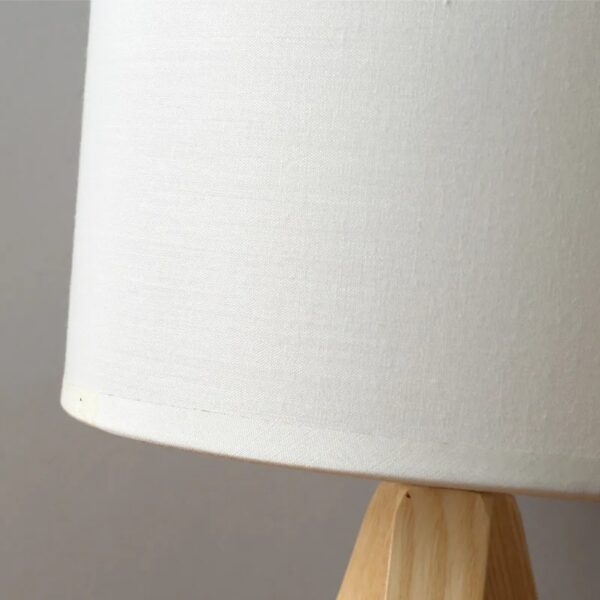 Lampe de Chevet Bois Décorative au Style Contemporain – Image 3