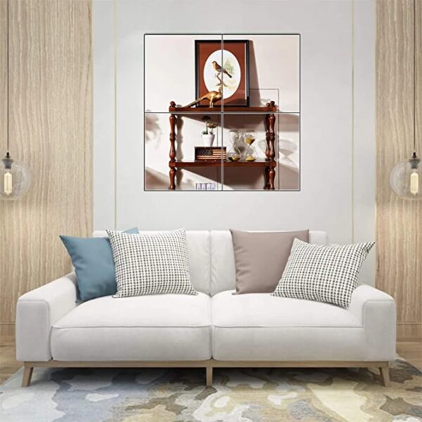 Lot de Quatre Miroirs Porte Flexibles en Acrylique – Image 2