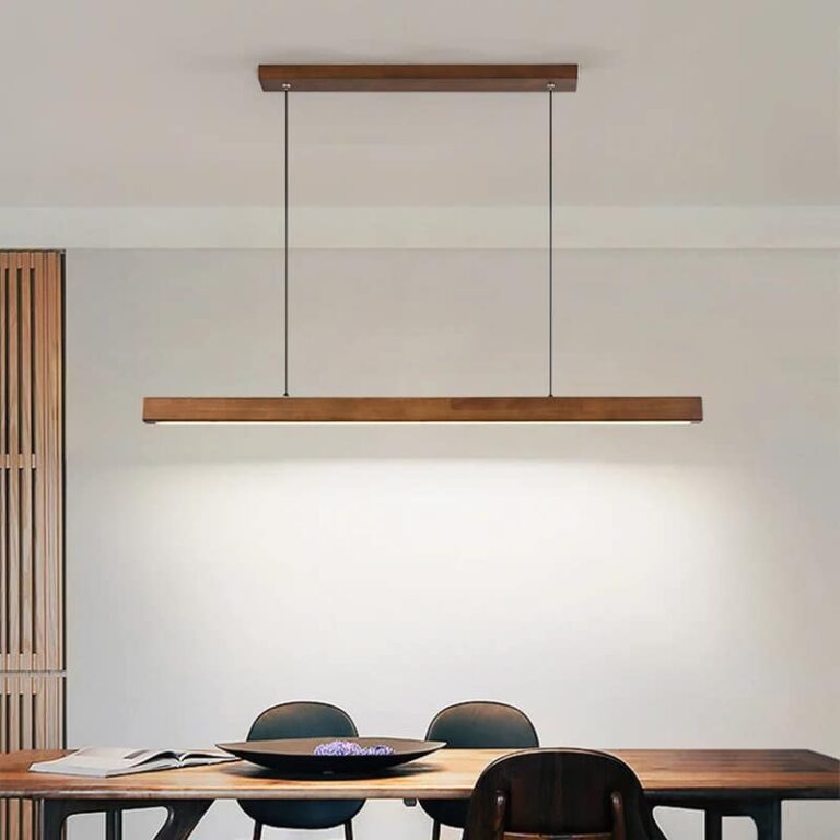 Lustre en Bois Design et Durable - Rotin Chic