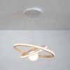 Lustre en Bois LED Design et Moderne