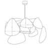 Lustre en rotin et bambou au design moderne – Image 6