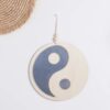 Miroir Bois à Suspendre en Forme de Yin et Yang – Image 2