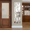 Miroir Porte Auto Adhésif à Branches de Style Pastoral – Image 2