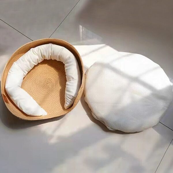 Panier circulaire pour animaux de compagnie – Image 3