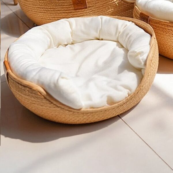 Panier circulaire pour animaux de compagnie