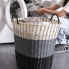 Panier de rangement à linge en rotin pliable – Image 5