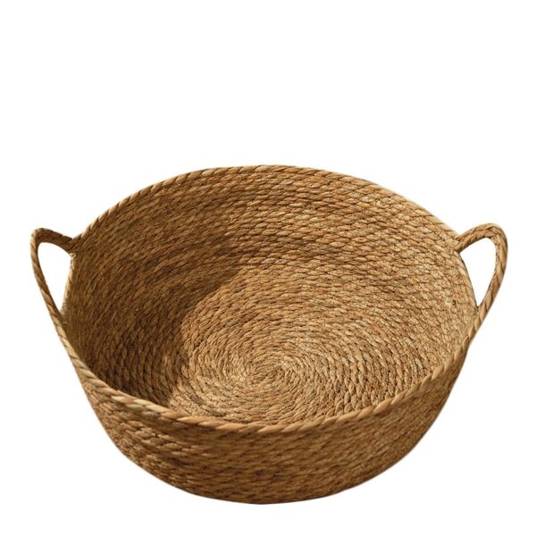 Panier en rotin tissé main pour chien