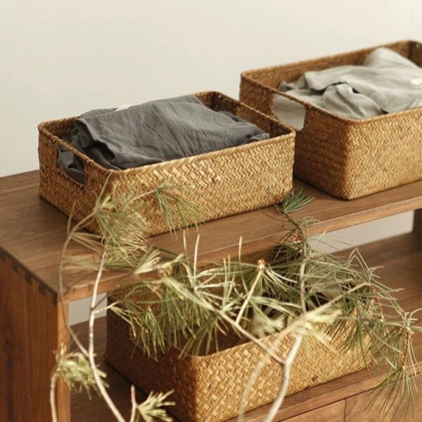 Panier parfait pour le rangement tissé pour la maison