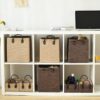 Panier rangement en forme de boîte avec des poignées – Image 5