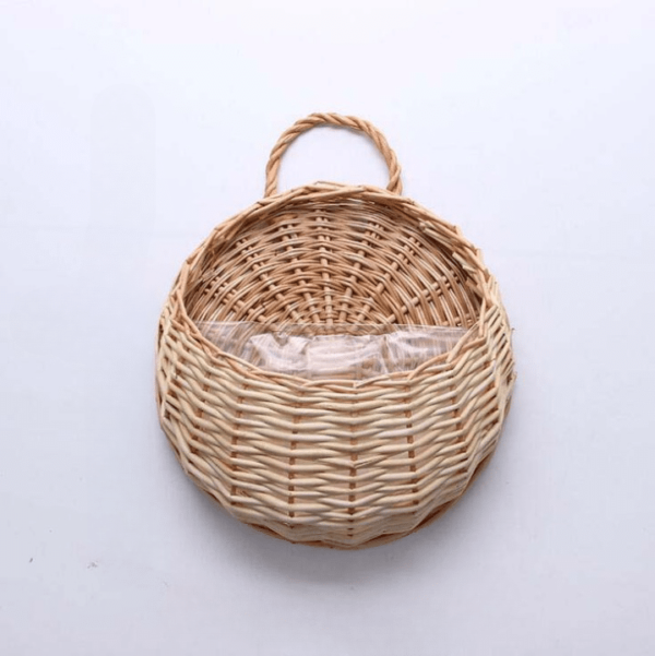 Panier Rotin Fait à la Main avec Poignée