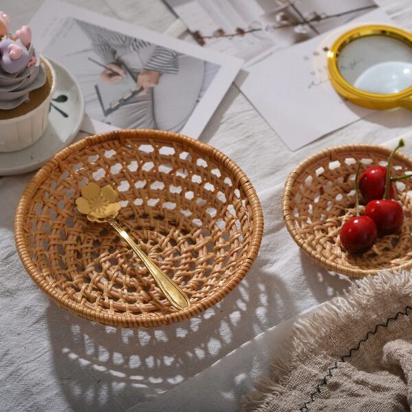 Panier tissé à la main pour fruits et légumes – Image 2