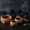 Petite boîte de rangement en rotin