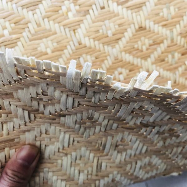 Pièce de rotin tissé naturel – Image 4