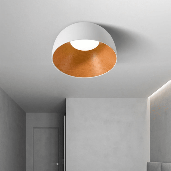 Plafonnier Bois LED  Moderne de Style Japonais