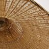 Plafonnier design suspendu en rotin, bambou et osier fait à la main – Image 6