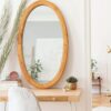 Poignée de meuble en Bois et rotin Beige – Image 4