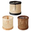 Pot à style en rotin naturel – Image 2