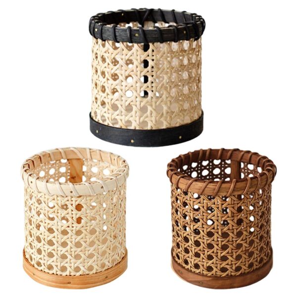 Pot à style en rotin naturel – Image 2