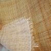 Rouleau de toile maillage carré en rotin