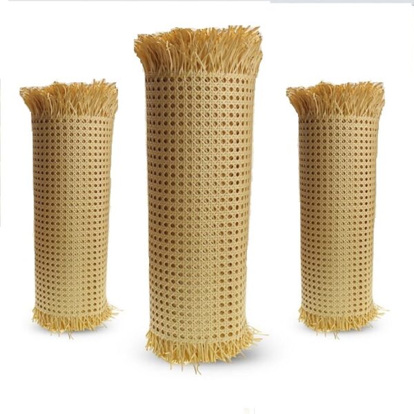 Rouleau tissé en rotin artificiel en plastique