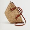 Sac à main d’été à grande capacité, tissé en paille pour femmes – Image 3