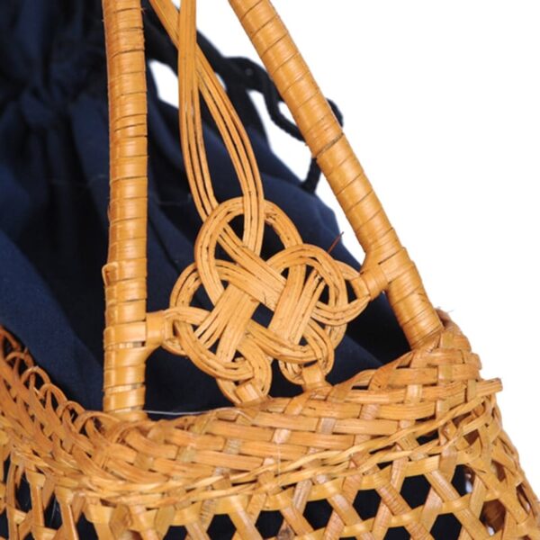 Sac à main en rotin pour femmes – Image 3