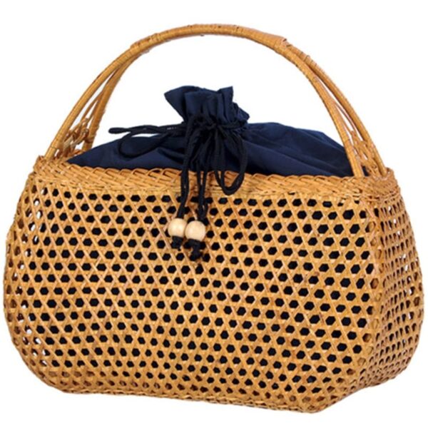 Sac à main en rotin pour femmes