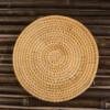 Set de Table Rotin Rond de Style Pastoral