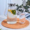 Set de Table Rotin Rond de Style Pastoral – Image 2