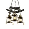 Suspension Bois Flotté de Style Américain
