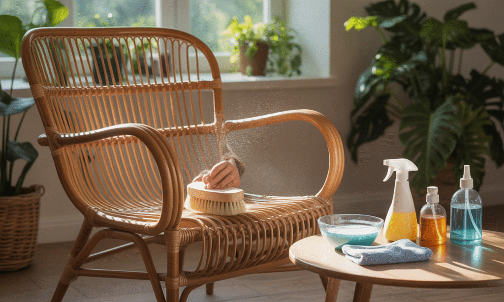 découvrez le guide ultime pour nettoyer un vieux fauteuil en rotin. apprenez des astuces pratiques et efficaces pour redonner éclat et confort à votre meuble vintage tout en préservant sa beauté et sa durabilité.