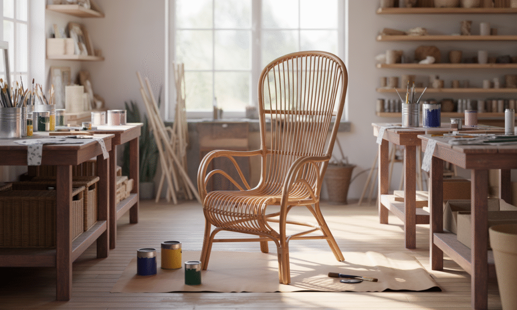 découvrez notre guide ultime sur la peinture des chaises en rotin. des conseils pratiques, des techniques étape par étape et des astuces pour transformer votre mobilier en rotin en pièces uniques et colorées. apprenez à préparer, peindre et entretenir vos chaises en rotin avec finesse et créativité.