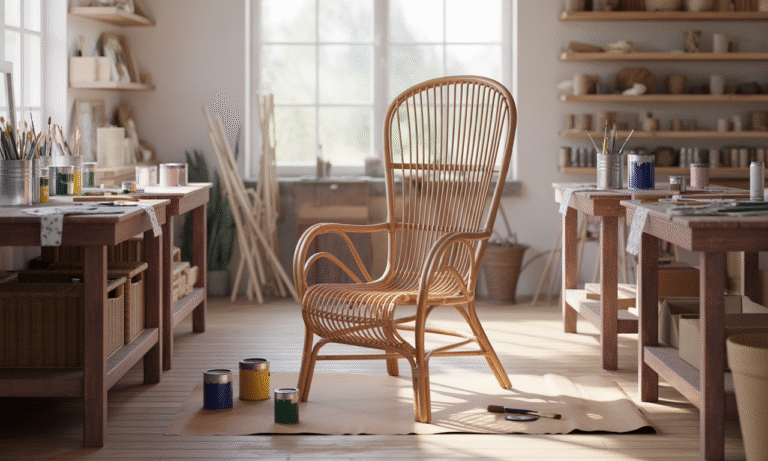 découvrez notre guide ultime sur la peinture des chaises en rotin. des conseils pratiques, des techniques étape par étape et des astuces pour transformer votre mobilier en rotin en pièces uniques et colorées. apprenez à préparer, peindre et entretenir vos chaises en rotin avec finesse et créativité.