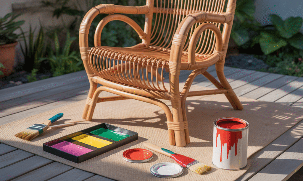 découvrez notre guide pratique pour apprendre à peindre un fauteuil en rotin. transformez votre meuble avec des conseils simples et des astuces efficaces pour obtenir une finition parfaite et durable.