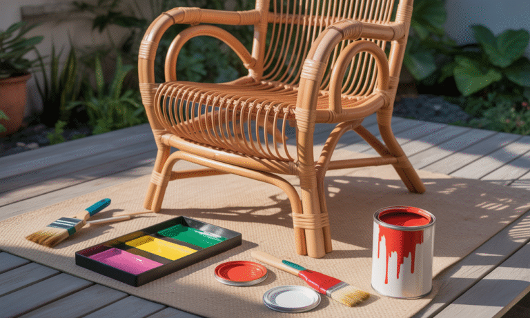 découvrez notre guide pratique pour apprendre à peindre un fauteuil en rotin. transformez votre meuble avec des conseils simples et des astuces efficaces pour obtenir une finition parfaite et durable.