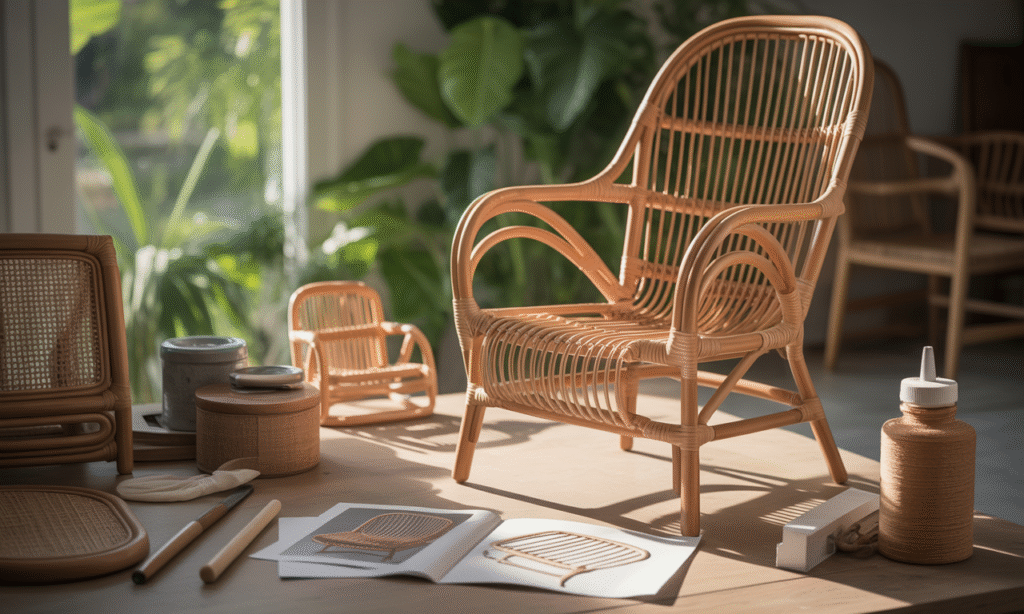 découvrez notre guide pratique pour restaurer vos meubles en rotin et leur redonner une nouvelle vie. apprenez les techniques essentielles, les matériaux nécessaires et des conseils d'entretien pour sublimer vos pièces et préserver leur charme au fil du temps.