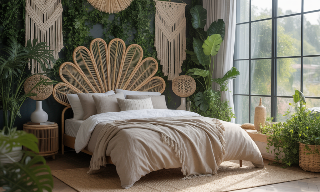 découvrez comment le lit en rotin transforme votre chambre en un havre bohème chic et apaisant, alliant élégance naturelle et confort optimal pour des nuits reposantes.